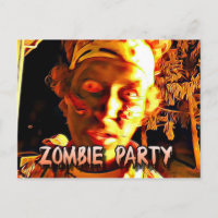 Zombie Apokalypse Halloween-Party Einladung