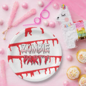Zombie Apokalypse Halloween-Party Pappteller (Party)