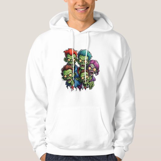 Zombie Apokalypse Hoodie (Vorderseite)