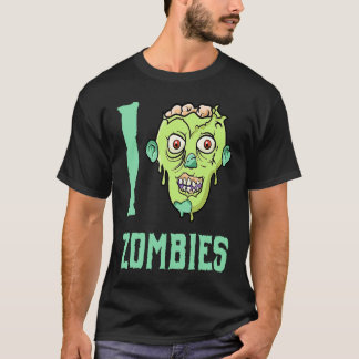 Zombie-Apokalypse  Ich liebe Zombies T-Shirt