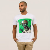 Zombie-Apokalypse im Weltraum: T-Shirt (Vorne ganz)
