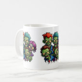 Zombie Apokalypse Kaffeetasse (Vorderseite Links)