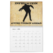 Zombie-Apokalypse-Kalender Kalender (Mär 2026)