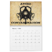 Zombie-Apokalypse-Kalender Kalender (Feb 2026)