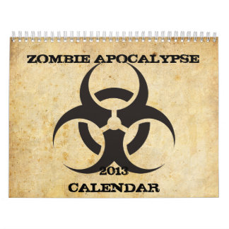 Zombie-Apokalypse-Kalender Kalender