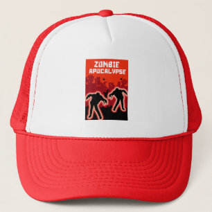 Zombie Apokalypse Kinder Shirt Truckerkappe