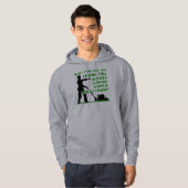 Zombie Apokalypse Lawn Mowing Funny T - Shirt (Vorne ganz)