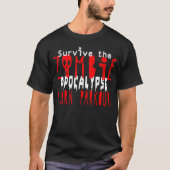 Zombie-Apokalypse - lernen Sie Parkour T-Shirt (Vorderseite)