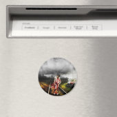 Zombie-Apokalypse Magnet (In Situ (Geschirrspüler))