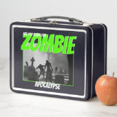 Zombie-Apokalypse Metall Brotdose (Beispiel)