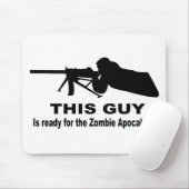 Zombie-Apokalypse Mousepad (Mit Mouse)