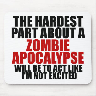 Zombie-Apokalypse Mousepad