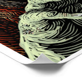 Zombie Apokalypse Poster (Ecke)