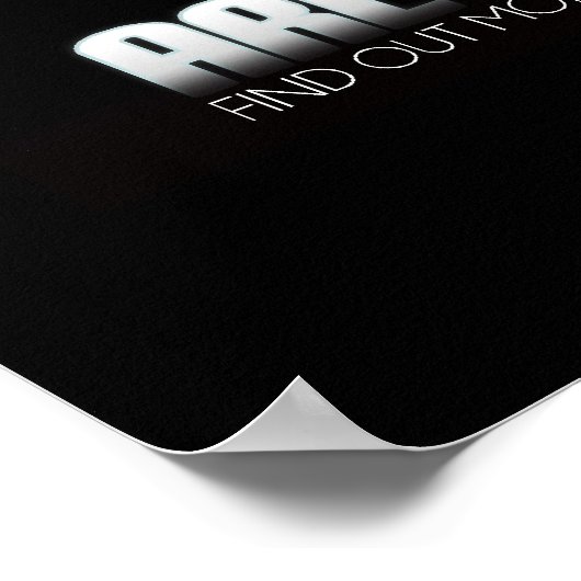 Zombie Apokalypse Poster - Sind Sie bereit? (Ecke)