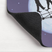 Zombie-Apokalypse-Radfahrer in der Liebe Mousepad (Ecke)