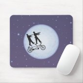Zombie-Apokalypse-Radfahrer in der Liebe Mousepad (Mit Mouse)