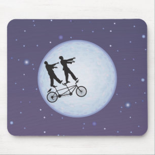 Zombie-Apokalypse-Radfahrer in der Liebe Mousepad