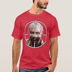 Zombie-Apokalypse-Scharfschütze und Gamer Hallowee T-Shirt