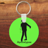 Zombie Apokalypse Schlüsselanhänger (Vorderseite)