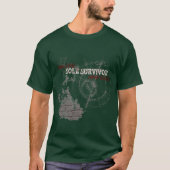 Zombie Apokalypse Sole Survivor T Shirt (Vorderseite)