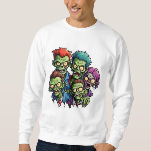 Zombie Apokalypse Sweatshirt (Vorderseite)