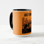 Zombie Apokalypse Tasse (Vorderseite Links)