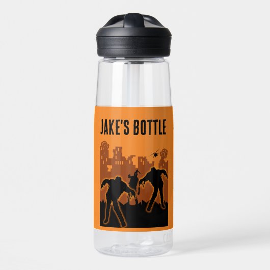 Zombie Apokalypse Trinkflasche (Vorne)