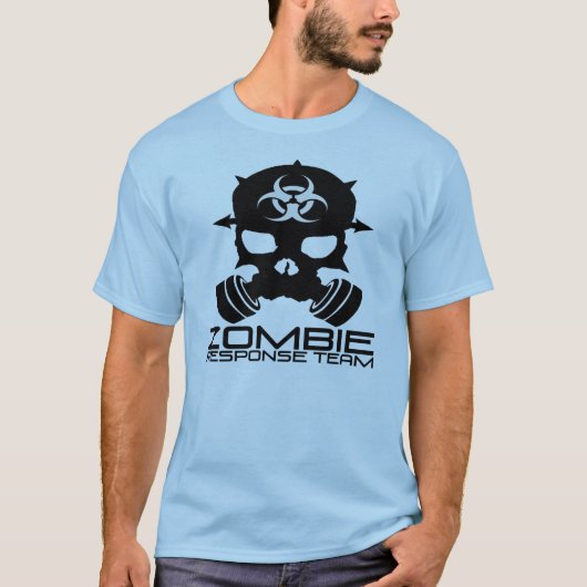 Zombie-Apokalypse - Zombie-Warteteam-T - Shirt (Vorderseite)