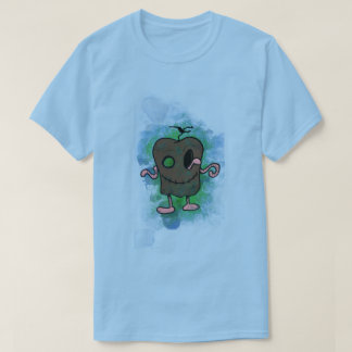 Zombie Apple Blue T-Shirt