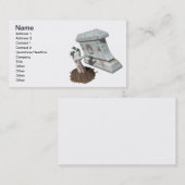 Zombie-Arm-Grab Visitenkarte (Vorne/Hinten)