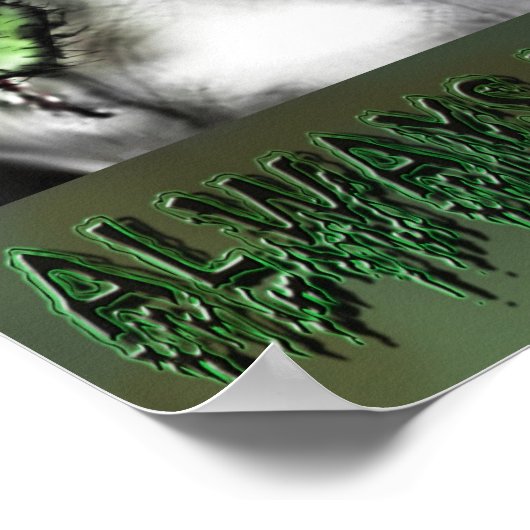 Zombie Army Poster (Ecke)