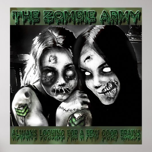 Zombie Army Poster (Vorne)