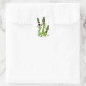 Zombie Asparagus Stickers (Tasche)