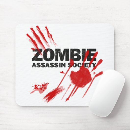 Zombie-Assassassin-Gesellschaft Mousepad (Mit Mouse)