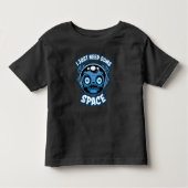 Zombie Astronaut braucht etwas Platz Kleinkind T-shirt (Vorderseite)