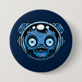Zombie Astronaut Button (Vorderseite)