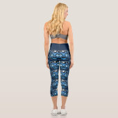 Zombie Astronaut Capri Leggings (Rückseite)