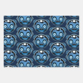 Zombie Astronaut Geschenkpapier Set (Vorderseite 3)