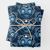 Zombie Astronaut Geschenkpapier Set (Beispiel)