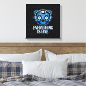 Zombie Astronaut ist gut Leinwanddruck (Insitu (Schlafzimmer))