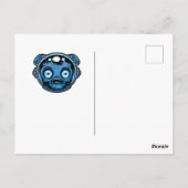 Zombie Astronaut Postkarte (Rückseite)
