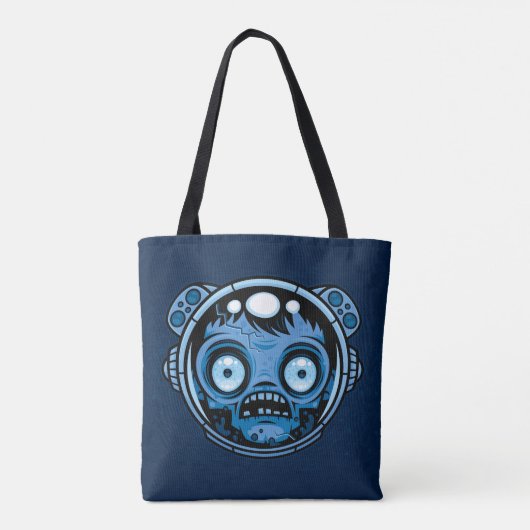Zombie Astronaut Tasche (Rückseite)