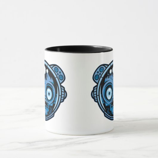 Zombie Astronaut Tasse (Zentrum)