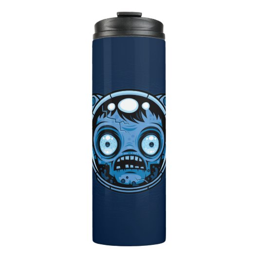 Zombie Astronaut Thermosbecher (Vorderseite)