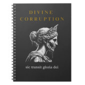 Zombie Athena Notizblock (Vorderseite)