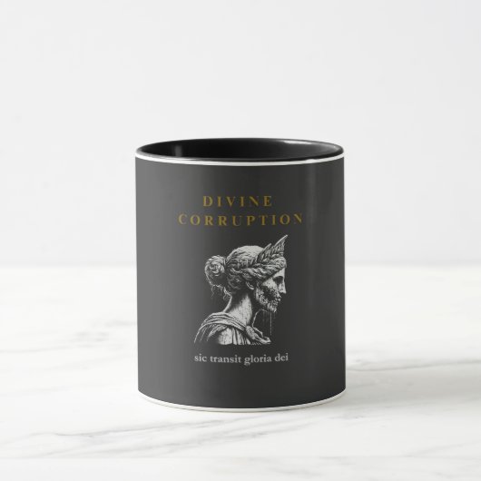 Zombie Athene Tasse (Zentrum)