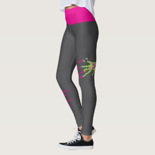 Zombie Attack! Bloody Zombie Ripped Leggings
