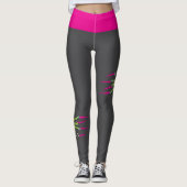 Zombie Attack! Bloody Zombie Ripped Leggings (Vorderseite)