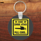 ZOMBIE ATTACK KEYRING SCHLÜSSELANHÄNGER (Vorderseite)