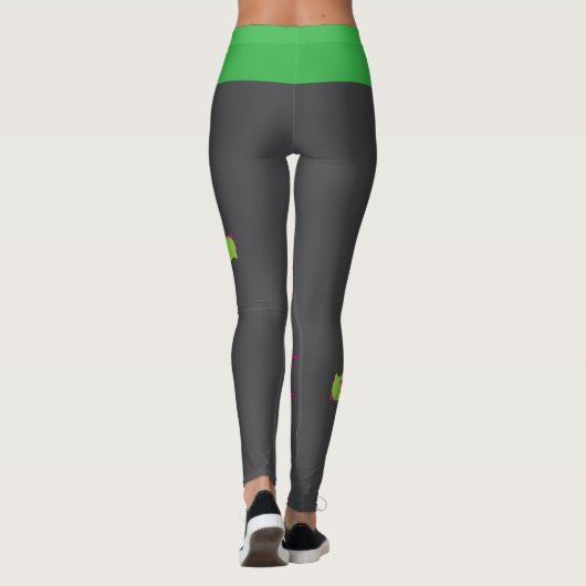 Zombie Attack! Zombie Ripped Leggings (Rückseite)